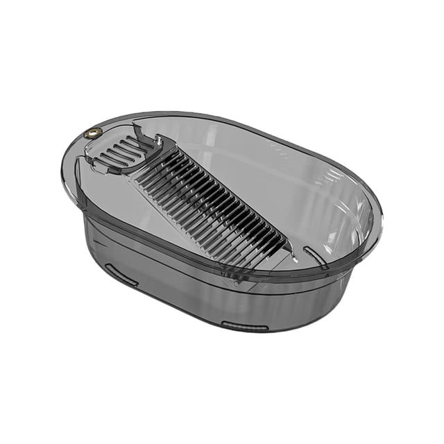 Lavabo para lavar ropa a mano, limpieza del hogar, lavadero gris
