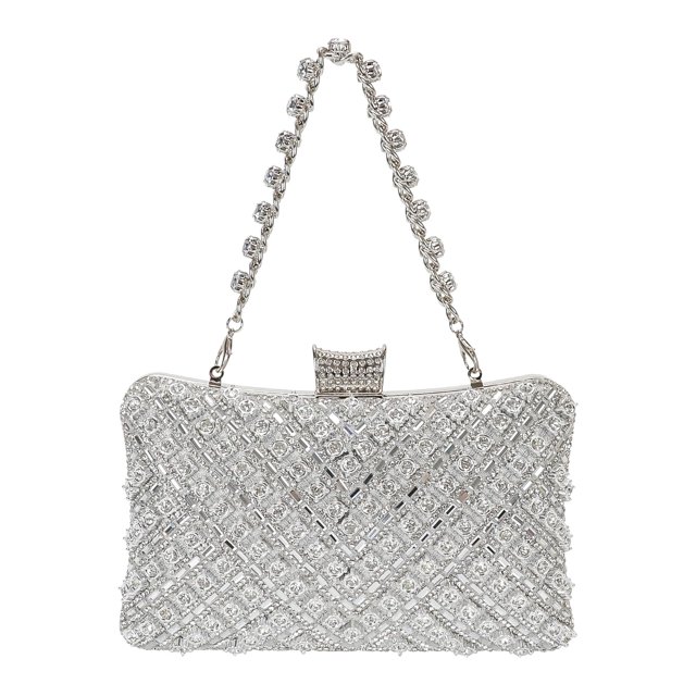 Bolso de mano COAIMANEY Sparkly Rhinestone para mujer
