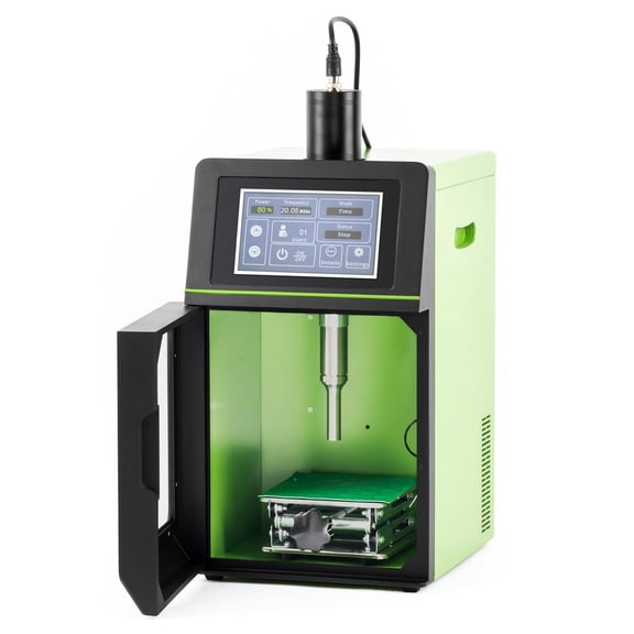 U.S. Solid 2-in-1 Touch Screen Ultrasonic Homogenizer Lab Cell Disruptor Mixer Sonicator 500W 50-500ml