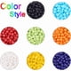 thumbnail image 4 of Kit para tejer cuentas: 1600 cuentas de vidrio de 8 colores (tamaño 12/0), tijeras de acero, aguja de tejer e hilos para crear collares, pulseras y bisutería., 4 of 7