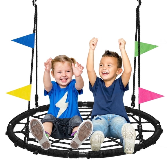 Heromate 40" Swing, Load Capacity of 800 Lbs, Circular Swing, black