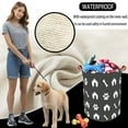 thumbnail image 6 of ASKETAM Baby Laundry Basket Kids Hamper Nursery Toy Storage Room Decor Organizer (Gray Dog House), 6 of 6