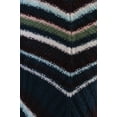 thumbnail image 3 of Ultra Flirt Juniors' Mitered Stripe Tunic Sweater Wineblue XL, 3 of 3