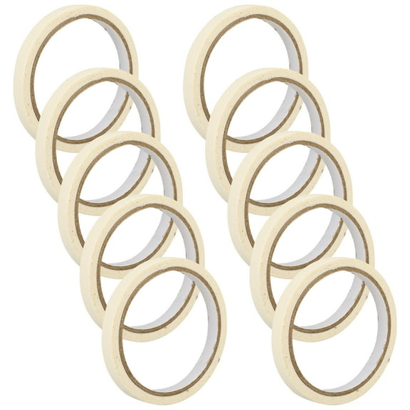 COSMOBETTY 10 Rolls White Paint Tape for and