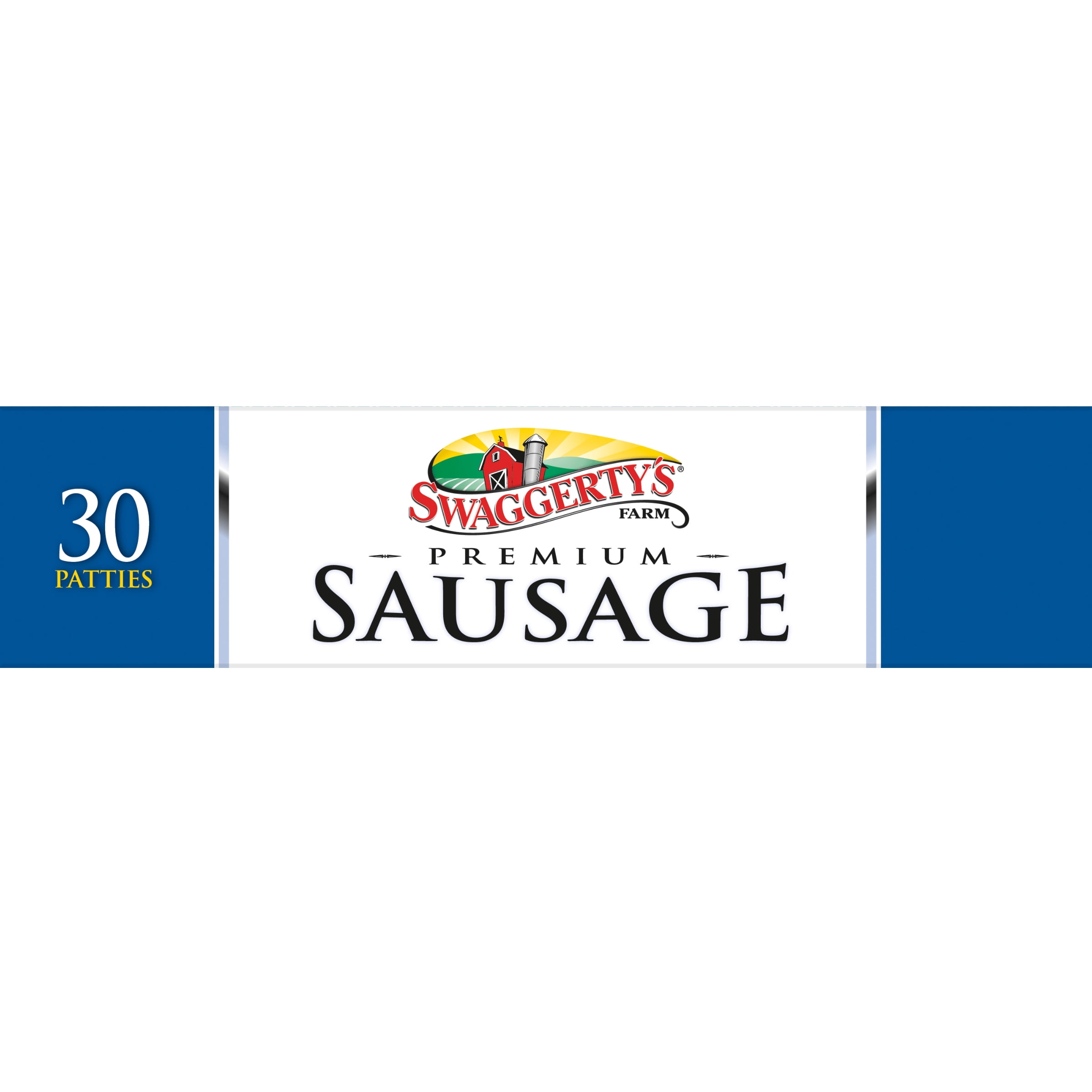 Swaggerty's Farm Mild Breakfast Sausage Patties, 45 oz, Cardboard Box, Raw