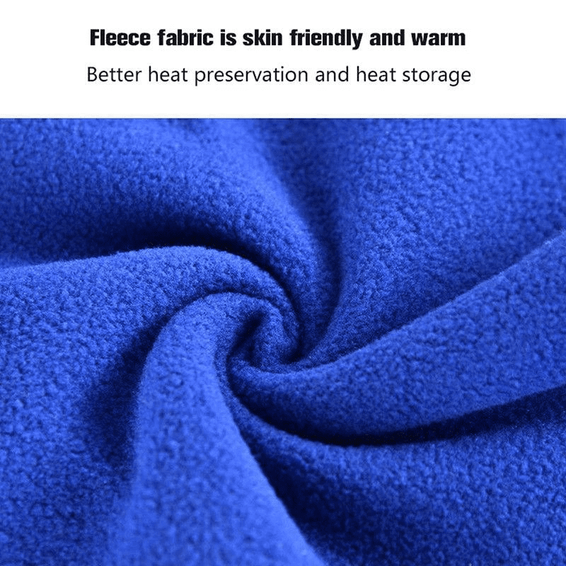 Windproof Beanie with Scarf, Polar Fleece Balaclava Hood & Face Mask for Cycling, Skiing, Fishing, Construction, Outdoor Activities, and Cold Weather