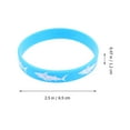 thumbnail image 2 of WEUVEB 25 Pcs Bracelets pour Enfants Bracelet en Silicone Design Rond Accrocheur pour Fête à Thème, 2 of 7