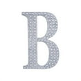 thumbnail image 2 of BalsaCircle 8" Silver Solid Letter B Self-Adhesive Rhinestones Gems Sticker, 2 of 8