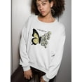 thumbnail image 2 of Let Life Surprise You Daisies Sweatshirt Women -Image by Shutterstock, Female x-Large, 2 of 4