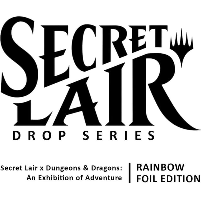 Magic: the Gathering Secret Lair x Dungeons & Dragons : une Exposition d'Aventure - Édition Foil