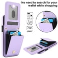 thumbnail image 5 of Fashion crossbody wallet phone leather case for Samsung A15 4G/5G, lanyard and card holder, 5 of 10
