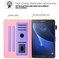 thumbnail image 4 of Dteck Case For Samsung Galaxy Tab A 10.1(2016 NO S Pen Version), Leather Folio Cover for Samsung 10.1 Inch Tablet SM-T580 T585 with Auto Wake/Sleep and Card Slots, Multiple Viewing Angles, Purple, 4 of 9