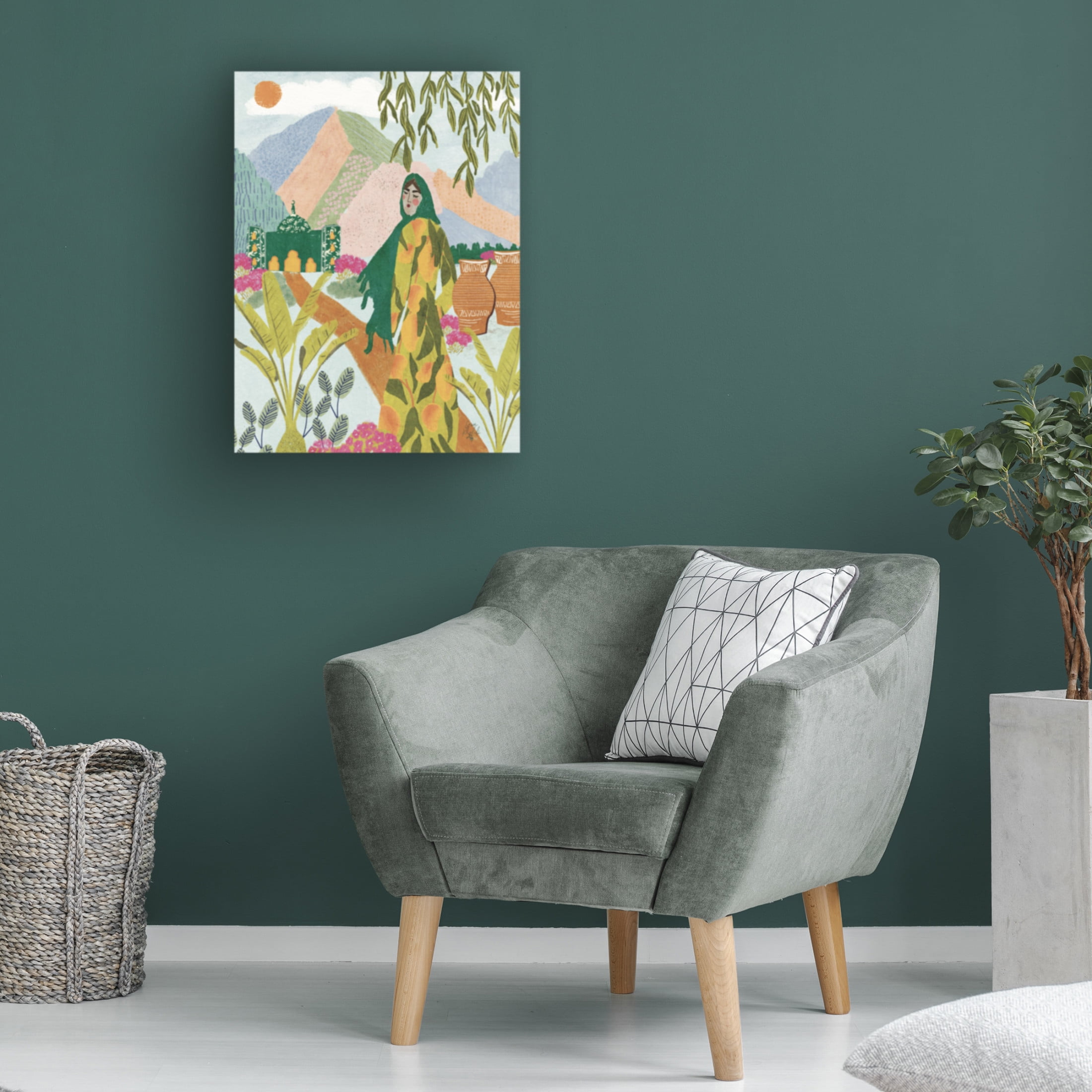 Trademark Fine Art Erum Khalili Mamaas Heaven Canvas Wall Art