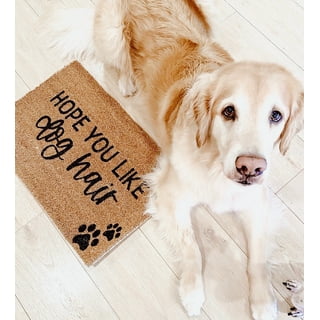 Hope You Like Goldens Doormat, Golden Retriever Dog Pet Door Mat, Outdoor Welcome  Mat Rug, Print Paw Print Pet Lover, Animal Puppy Gift 