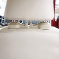 thumbnail image 4 of Gancho universal para asiento de coche, compatible con bolsas de la compra o de tela (beige, juego de 2), 4 of 5
