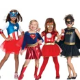 thumbnail image 2 of Disfraz de superhéroe de American Girl para niñas, disfraz de Supergirl para Halloween, Purim, cosplay, 2 of 5
