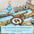 thumbnail image 5 of Kids Play Mat Rug Carpet Children's Toy Play Mat Road Traffic System Parking Lot Map Children's Educational Playmat 130x 100CM, 5 of 12