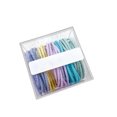 thumbnail image 1 of Guardurnaity Paquete de 50 bandas elásticas para el cabello para mujer, cola de caballo reutilizable, regalos para esposa, bandas para la cabeza, bandas para Type2 NO2 Guardurnaity AP011836-02B, 1 of 6