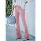 thumbnail image 2 of Pantalones de cintura alta, pantalones acampanados para mujer, pantalones con bolsillos altos, pantalones para mujer de primera calidad, 2 of 6