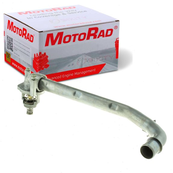 MotoRad Coolant Thermostat Housing Assembly compatible with GMC Acadia 3.6L V6 2017