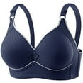 thumbnail image 2 of AGWOLF Push Up Bras for Older Women Full Coverage Wireless Bra Soft Support Padded Bra No Underwire Bras for Everyday, 2 of 3