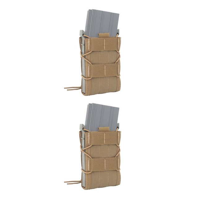 Toystoory WOSPORT, bolsa con Clip de liberación rápida, bolsas montadas en cinturón, equipo de cazador para fiesta de disfraces, accesorios de equipo Marrón 2piezas Toystoory CBP360379
