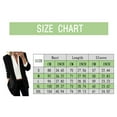 thumbnail image 4 of Vedolay Women's 2023 Jackets Suit Jackets for Women Casual Fashion Front Open Solid Color Lapel Suit Jacket with Pockets,Black XL, 4 of 4