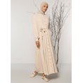 thumbnail image 3 of Beige - Crew neck - Unlined - Dress - Refka, 3 of 5