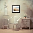 thumbnail image 4 of Oswald Achenbach 14x12 Black Modern Framed Museum Art Print Titled - Sunset in the Bay of Naples, 4 of 5
