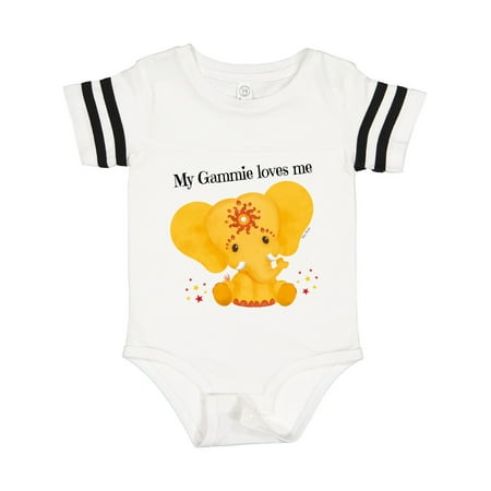 

Inktastic Etana Gammie Loves Me Gift Baby Boy or Baby Girl Bodysuit