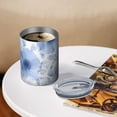 thumbnail image 3 of 12oz Coffee Tumblers Pioneer Flower Stainless Steel Vacuum Insulated Travel Tumbler Coffee Cups Mug with Lid and Straw with Cleaning Brush for Cold & Hot Drinks, 3 of 5