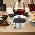 thumbnail image 5 of Ovzne Tasse à Mesurer en Acier Inoxydable 304 100ML Tasse d'Extraction avec Échelle Petite Tasse avec Poignée Tasse à Mesurer Café Lait en Liquidation, 5 of 5