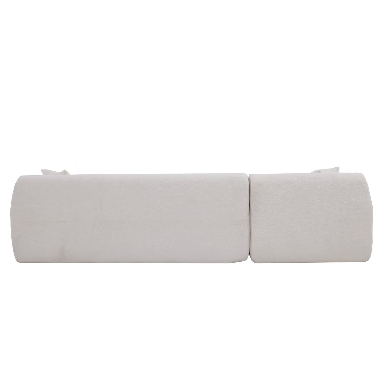 Kadyn Modern Convertible Sectional Sofa with 27-inch Deep Seat L Shaped Modular Couch with Reversible Chaise for Living Room, Beige