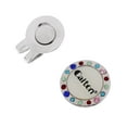 thumbnail image 3 of Rhinestone Alloy Golf Clip & Ball Marker Golf Training Tool, 3 of 5