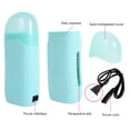 thumbnail image 1 of Handheld Hair Removal Machine with Double Side Heating, Fast Wax Melting, Transparent Window, 100ml Capacity, 40W Power, Easy Removal for Hand Feet Leg, 1 of 8