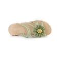 thumbnail image 3 of BLISSFUL STEP Women's Floral Sandals Slip on Open Toe Flats Sandals, 3 of 6