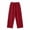 Red, variant on Men's Sweatpants Wide Leg Elastic Waist Athletic Joggers Loose Lounge Pants with Pockets Men's Solid Side Casual Joggers for Fall and Winter
