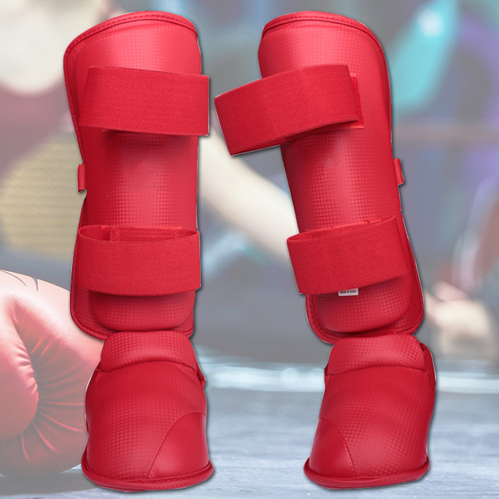 Breathable Taekwondo Karate MMA Shin Protector Pad Leg Guard Sparring 