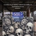 thumbnail image 3 of High Precision Body Weight Scale Smart Bathroom Scales with Large LCD Display(400lbs),Decorative for Bedroom-Skulls Stack Up Dark And Moody, 3 of 4