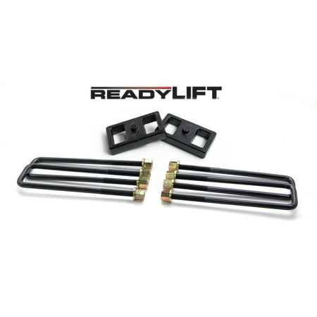 ReadyLift Suspension 11-15 GM/Chevy 2500HD 1.0in Tall OEM Style Rear Lift Block Kit w/