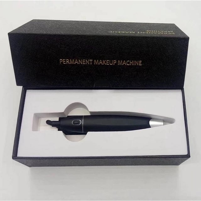 Máquina de tatuaje todo en uno, dispositivo de introducción eléctrico, máquina de tatuaje de cejas con cremallera, labio flotante, aguja M dream summer