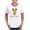 Red/White, variant on CafePress - Festive Chick Ringer T - 100% Cotton Ringed T-Shirt