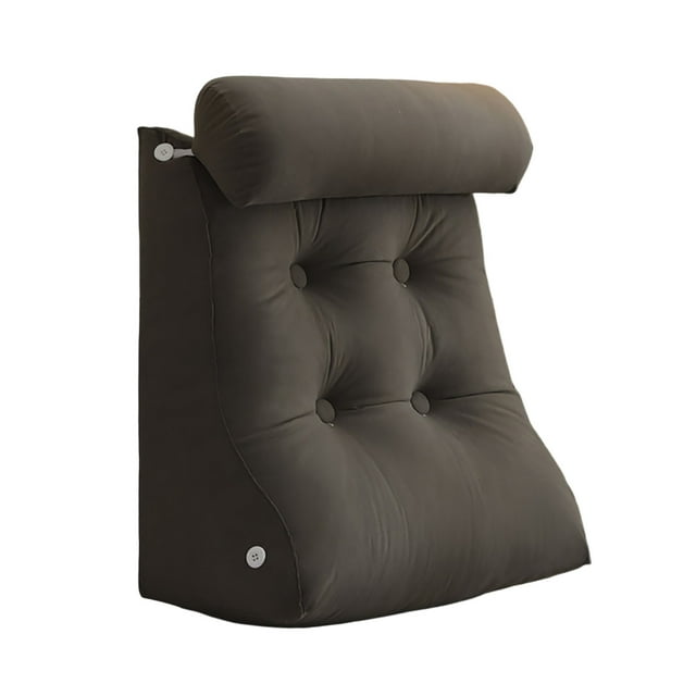 WIFKLSIIPG Coussin de Lecture pour Lit et Repos en Forme d'Arc, Dossier Surélevé, Appuie-Tête en Forme, Coussin Moderne, Oreiller de Soutien Inclinable Utilisé pour Décorer Canapés, Lits et Fenêtres 55x60 cm