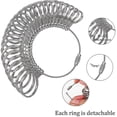 thumbnail image 5 of Ring Sizer Measuring Tool,aluminum Ring Mandrel And Finger Gauges, 5 of 5