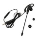 thumbnail image 2 of Auriculares de una sola oreja con micrófono con cable y cancelación de ruido, auriculares monoaurales ligeros para centro de llamadas y oficina, 2 of 8