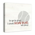 thumbnail image 2 of Creative Products I Count Home Runs 20x20 Canvas Wall Art, 2 of 5