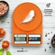 thumbnail image 3 of Báscula Digital Gramera 10kg Cocina Repostería Precisión Color Naranja, 3 of 6