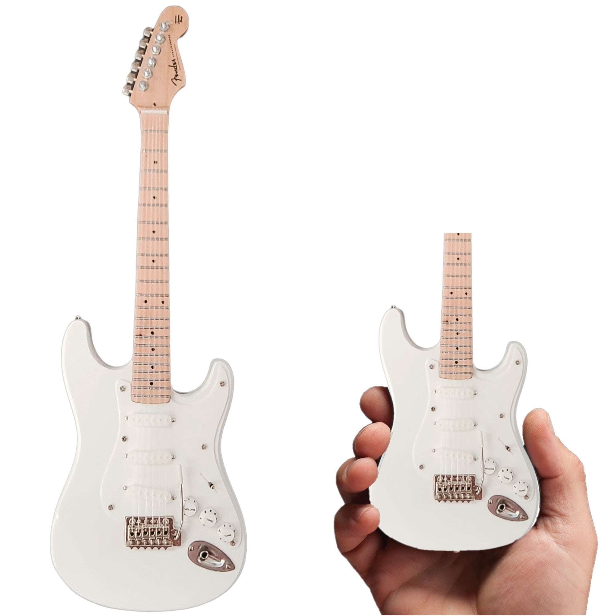 Axe Heaven Fender Stratocaster Olympic White Miniature Guitar Replica Collectible