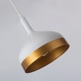 thumbnail image 4 of SC13354WH Artcraft Lighting Dash - 4 Light Island In Modern Style-8 Inches Tall and 8 Inches Wide-White/Gold Finish, 4 of 5