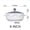 6 INCH, variant on PTSPLLMY Ceramic Soup Bowl Phnom With Glass Cover Handle Salad Fruit Large Noodle Rice Food Pot Home Dessert Breakfast Oatmeal Tableware